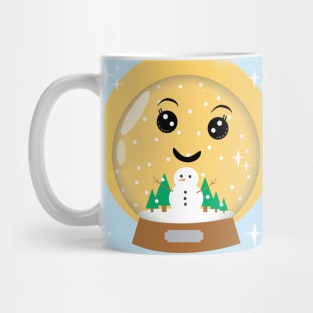 Holiday Snow Globe Mug